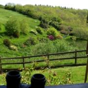 Valley view from Honeysuckle, Dittiscombe