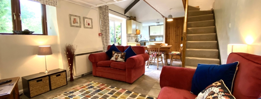 Rafters ground floor, sleeps 4, dog friendly.