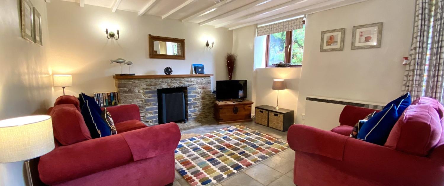 Rafters sitting room, dog friendly.